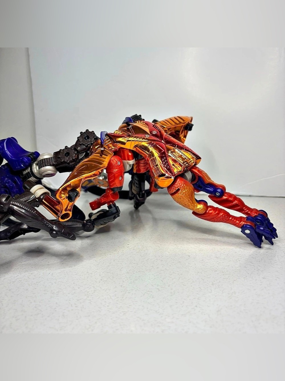 VTG Beast Wars Transformers Transmetals Rampage Action Figure Incomplete 1997 - Picture 6 of 14